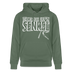 JEH MIR NICH UFFN SENKEL-Unisex Bio-Hoodie II - Tanngrün