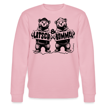 LATSCH & BOMMEL-Unisex Bio-Sweatshirt - Hellrosa