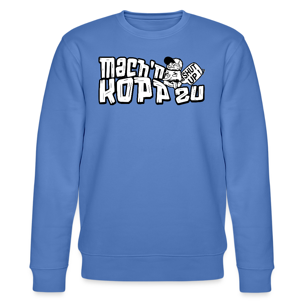 MACH'N KOPP ZU-Unisex Bio-Sweatshirt - Blau