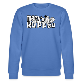 MACH'N KOPP ZU-Unisex Bio-Sweatshirt - Blau