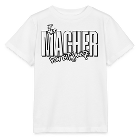 DER MACHER VON DIT JANZE - Kinder T-Shirt BIO - Weiß