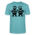 LATSCH & BOMMEL-Unisex T-Shirt Bio - Pastelltürkis
