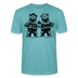 LATSCH & BOMMEL-Unisex T-Shirt Bio - Pastelltürkis