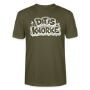 DIT IS KNORKE-Unisex T-Shirt Bio mit Berliner Schnauze - Khaki