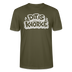 DIT IS KNORKE-Unisex T-Shirt Bio mit Berliner Schnauze - Khaki