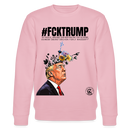 #FCKTRUMP-Unisex Bio-Sweatshirt - Hellrosa