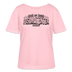 Berliner Spruch-FISIMATENTEN-Rundhals Frauen Bio-T-Shirt - Hellrosa
