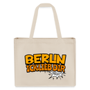 BERLIN ICK LIEB DIR - Einkaufstasche - Naturweiß