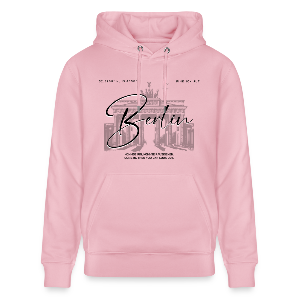 BERLIN-Unisex Bio-Hoodie - Hellrosa