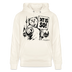 Berlin Souvenir Hoodie -DIT IS SO! – Unisex Bio-Hoodie mit Berliner Bär - Naturweiß 