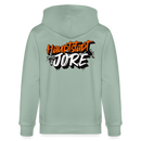 HAUPTSTADTJÖRE-Unisex Bio-Kapuzenjacke - Helles Graugrün