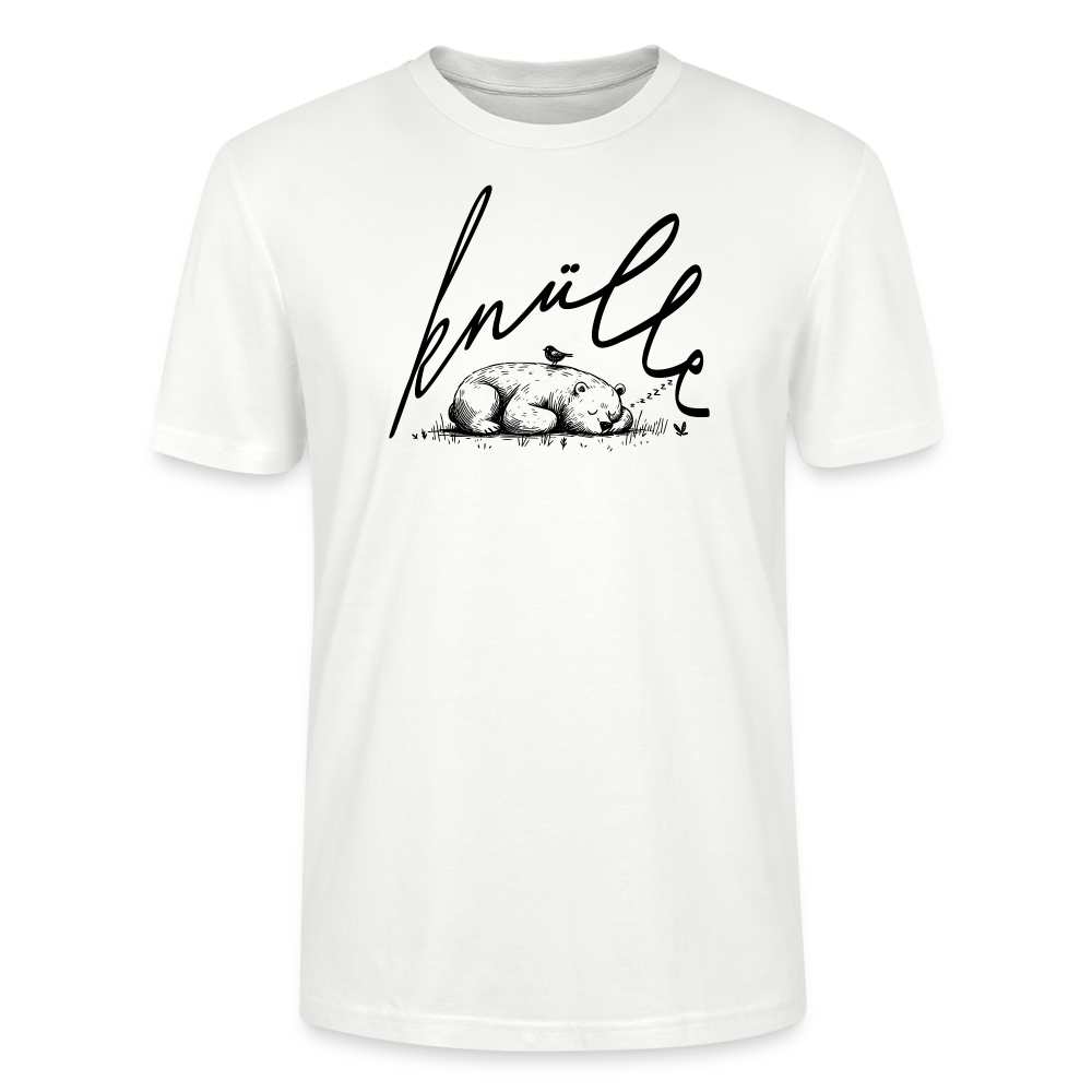 KNÜLLE - Unisex BIO T-Shirt - Weiß