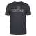 VERFATZT DA VOM JELÄNDE- Unisex T-Shirt BIO - Dunkles Graublau