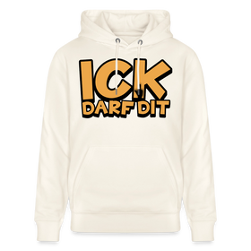 ICK DARF DIT - Bio-Hoodie - Naturweiß 