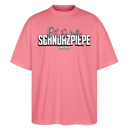 SCHNURZPIEPE-Oversized Unisex Bio T-Shirt II - Pink 