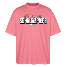 SCHNURZPIEPE-Oversized Unisex Bio T-Shirt II - Pink 