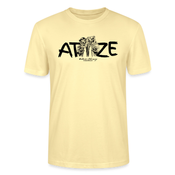 ATZE-Berlin Unisex T-Shirt für echte Kumpels - Creme