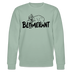 BLÜMERANT-Unisex Bio-Sweatshirt mit Berliner Schnauze - Helles Graugrün