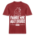 FRÜHER WAR ALLET LEICHTER-ICK OOCH-RELAXED FIT Unisex Organic T-Shirt - Erdrot