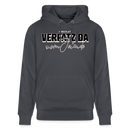 VERFATZ DA VOM JELÄNDE-Unisex Bio-Hoodie - Indigoblau