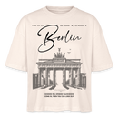 BERLIN-Frauen Boxy Bio-T-Shirt - Naturweiß