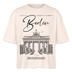 BERLIN-Frauen Boxy Bio-T-Shirt - Naturweiß