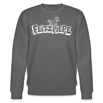 Berliner FLITZPIEPE-Unisex Bio-Sweatshirt 2026 - Anthrazit