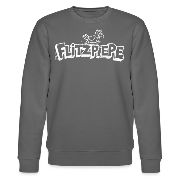 Berliner FLITZPIEPE-Unisex Bio-Sweatshirt 2026 - Anthrazit
