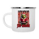 HOHOHO jibt nüscht - Emaille-Tasse - Weiß