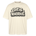 DIT IS KNORKE-Oversized Unisex Bio T-Shirt mit Berliner Schnauze - Naturroh