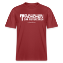 Berliner Begrüssung-TACHCHEN IHR FLITZPIEPEN- RELAXED FIT Unisex Organic T-Shirt - Erdrot