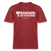 Berliner Begrüssung-TACHCHEN IHR FLITZPIEPEN- RELAXED FIT Unisex Organic T-Shirt - Erdrot