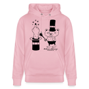 Berlin Unisex Bio-Hoodie-OHNE WORTE - Hellrosa