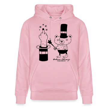 Berlin Unisex Bio-Hoodie-OHNE WORTE - Hellrosa