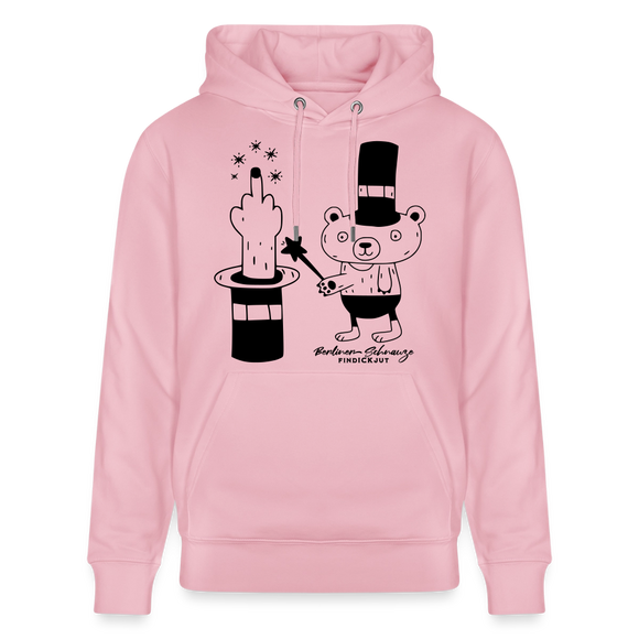Berlin Unisex Bio-Hoodie-OHNE WORTE - Hellrosa