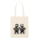 LATSCH & BOMMEL-Bio-Stoffbeutel - Weißgrau