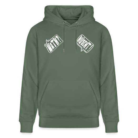 WATN? NÜSCHT!-Unisex Bio-Hoodie - Tanngrün