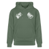 WATN? NÜSCHT!-Unisex Bio-Hoodie - Tanngrün