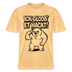 Berlin Shirt-ICK GLOOB ET HACKT-RELAXED FIT Unisex Organic T-Shirt - Hellgelb