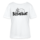 BLÜMERANT-Frauen Bio-T-Shirt mit echt Berliner Schnauze - Weiß