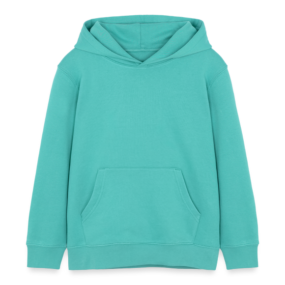 Berlin Souvenir-Kinder Bio-Hoodie-BERLIN ICK LIEBE DIR - Poolblau