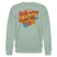 BERLINER RETRO-NÜSCHT MUSS ICK-Unisex Bio-Sweatshirt - Helles Graugrün