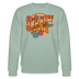 BERLINER RETRO-NÜSCHT MUSS ICK-Unisex Bio-Sweatshirt - Helles Graugrün