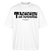 Berliner Begrüssung-TACHCHEN IHR FLITZPIEPEN-Oversized Unisex Bio T-Shirt - Weiß