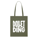 DOLLET DING-Bio-Stoffbeutel - Khaki