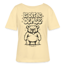 Berlin Shirt mit Berliner Bär-IS DIT NE DEMSE-Rundhals Frauen Bio-T-Shirt - Creme