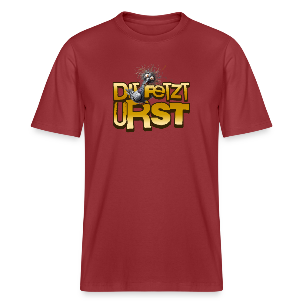 DIT FETZT URST - Relaxed Fit Unisex Bio-T-Shirt - Erdrot