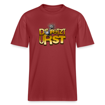 DIT FETZT URST - Relaxed Fit Unisex Bio-T-Shirt - Erdrot