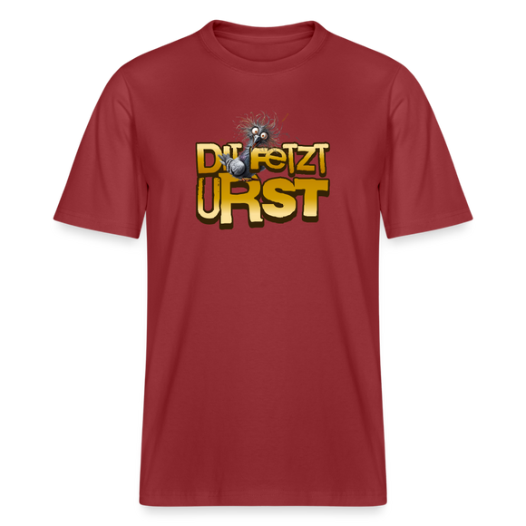DIT FETZT URST - Relaxed Fit Unisex Bio-T-Shirt - Erdrot