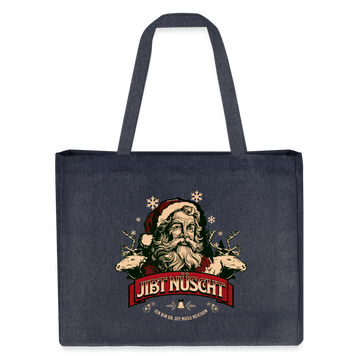 JIBT NÜSCHT - Einkaufstasche - midnight Blue